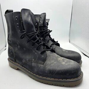 Deer Stags Oil Resistant Mens Size 13 Black Boots Work Wear Outdoors Casual